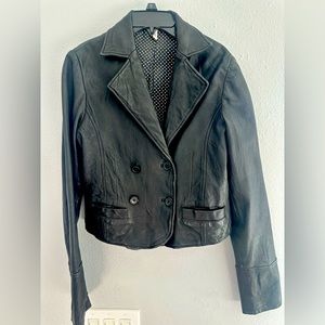 Joie women’s leather jacket- Medium but fits like a Small!
